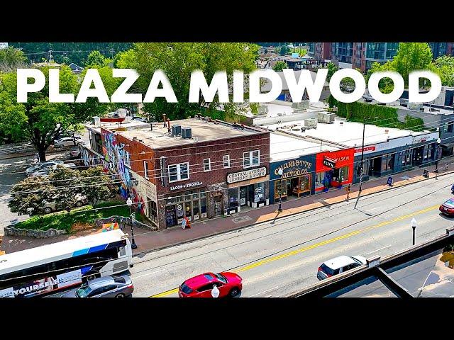 Plaza Midwood Charlotte, NC | 4K Drone Flyover