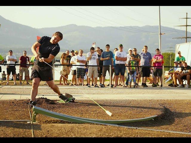 Farmers' Golf competition in Switzerland - Red Bull Hornussen