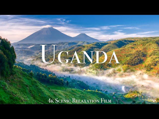 Uganda 4K - Scenic Relaxation Film With African Music