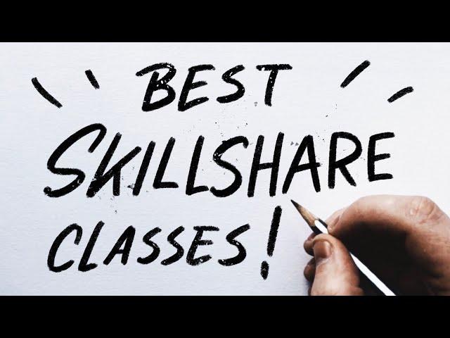 The BEST Skillshare Classes For Graphic Designers! 勞