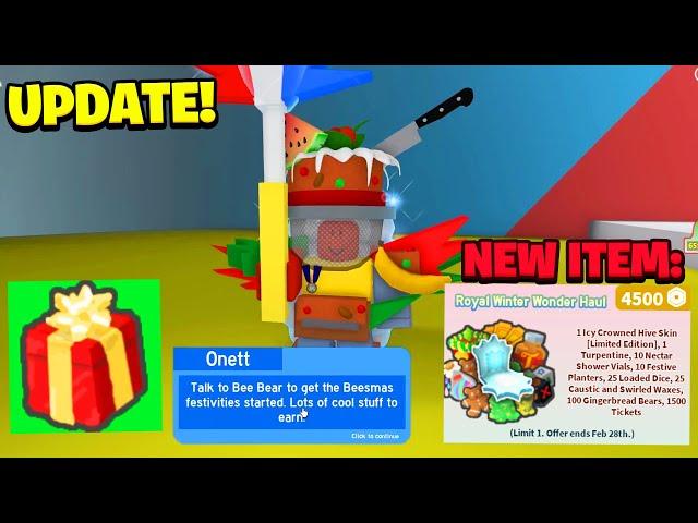 NEW UPDATE! New Items & X2 POLLEN HONEYDAY EVENT OUT NOW! (Bee Swarm Simulator)