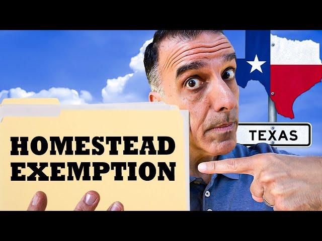 Texas Homestead Exemption EXPLAINED. How to Reduce Your Property Taxes