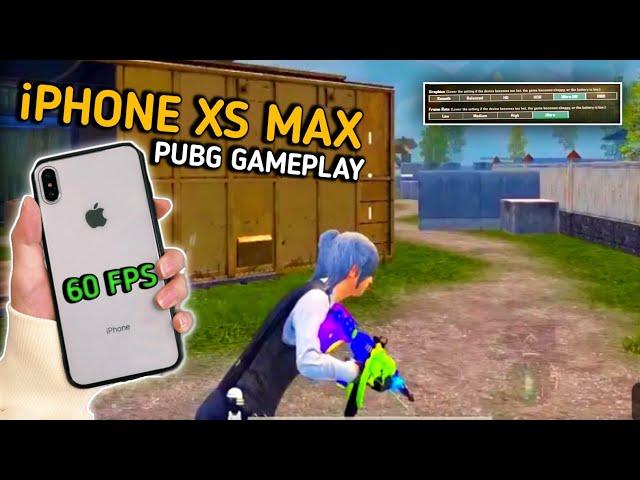 iPhone Xs Max PUBG Mobile Gameplay Test 2023  HDR+EXTREME #iphonexsmaxpubgtest