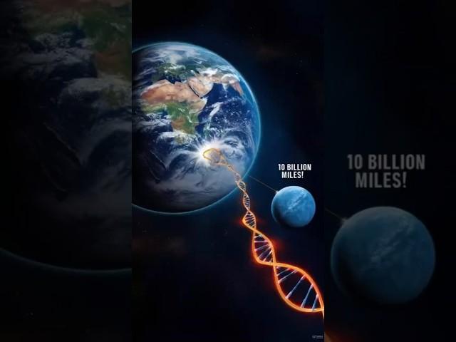 DNA Length: Earth to Pluto! Explained #biology #space #facts