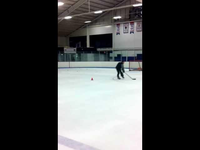 HockeyDevelopment101 footwork/handwork drill