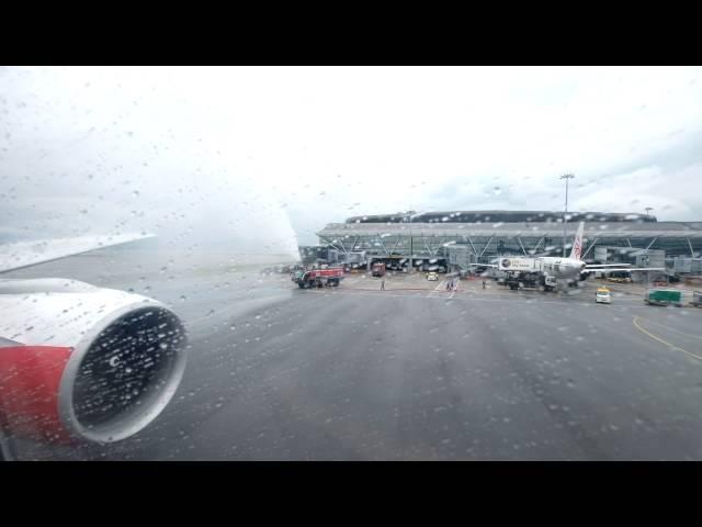 Airlines Water Salute | Behind the scenes