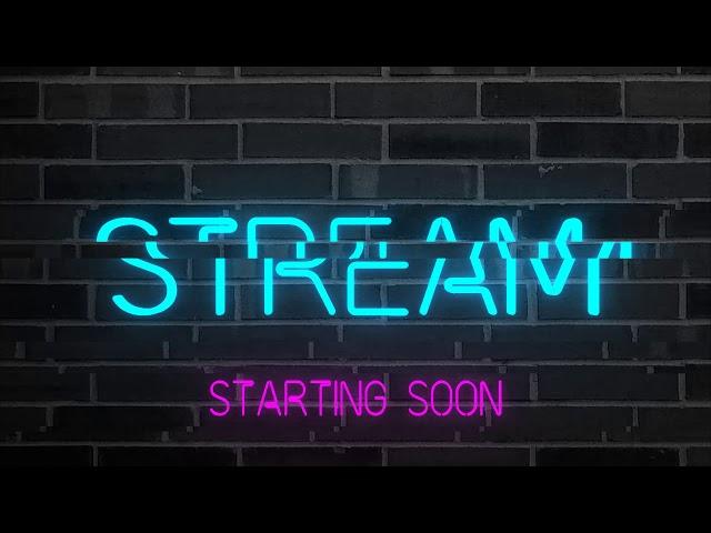 Stream Starting Soon template