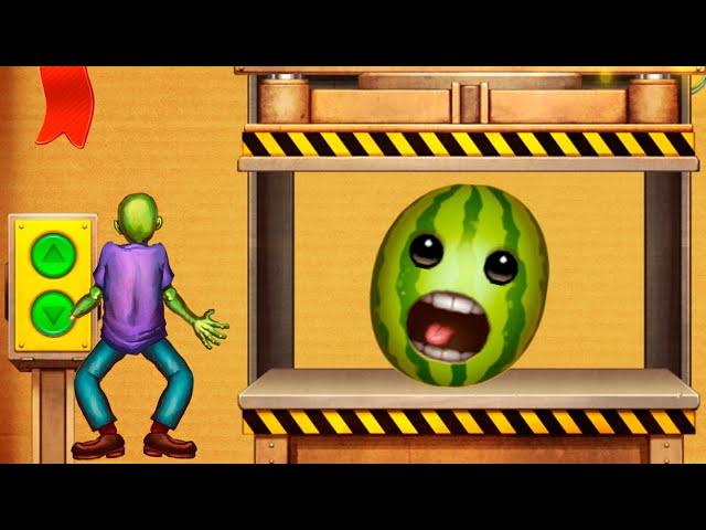 MACHINE PRESS vs WATERMELON BUDDY | Kick The Buddy | Bananos Gameplay