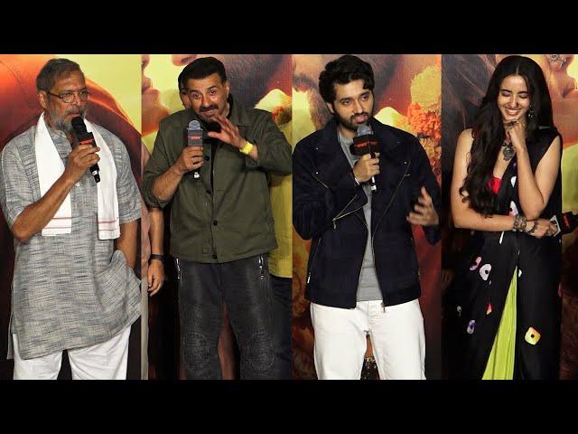 UNCUT - Vanvaas  Trailer Launch Event | Nana Patekar, Anil Sharma & Utkarsh Sharma, Sunny Deol