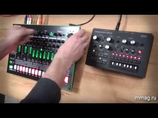 mmag.ru:  Драм-машина Roland Aira tr8 + синтезатор Korg monoiribe - видео-обзор