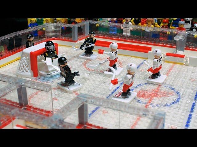 LEGO Stop Motion - Good Old Hockey Game