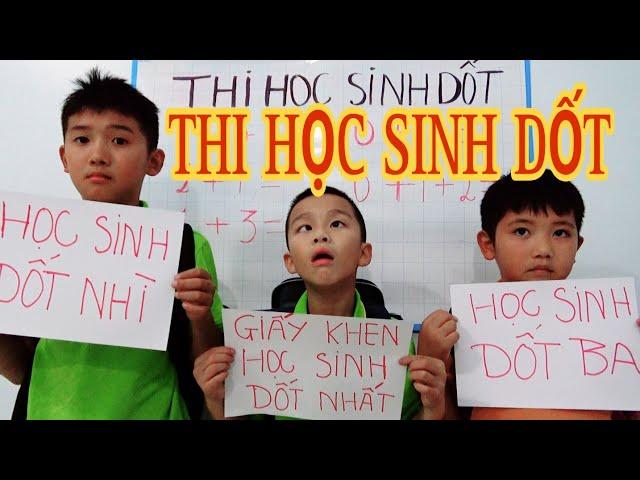 HHVC - (TẬP 137) THI HỌC SINH DỐT - HỌC SINH DỐT BỊ BỐ GANK