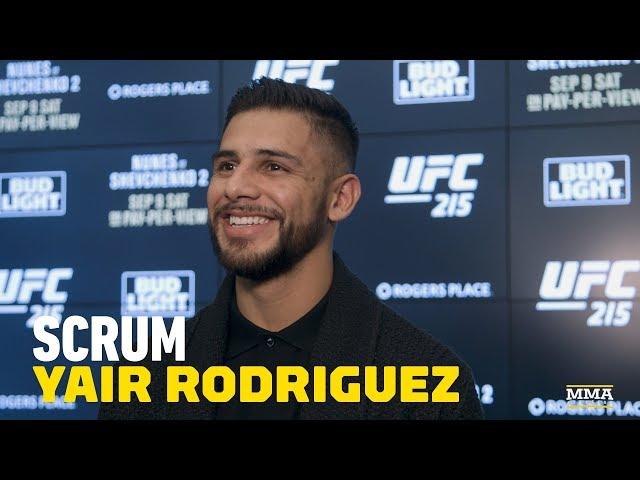 Yair Rodriguez Discusses Recent Training At Team Alpha Male, Dealing With Pressure Post-Edgar Fight