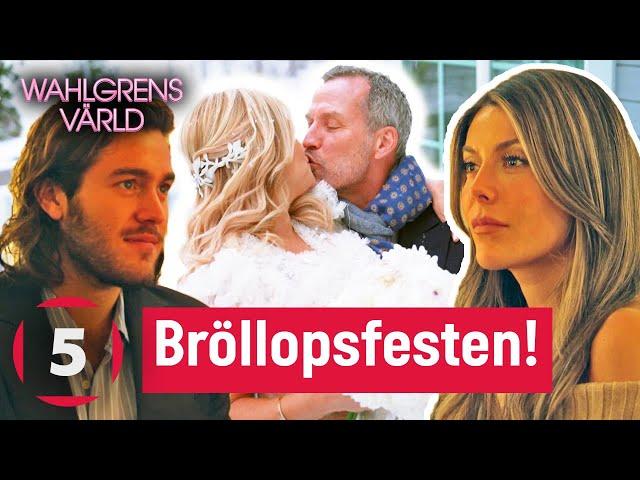 Wahlgrens värld | Pernilla och Christians tårfyllda bröllopsfest! | Kanal 5 Sverige