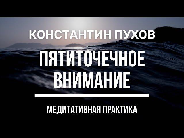 Константин Пухов - Пятиточечное внимание. Намерение. Трансовая практика для самогипноза.