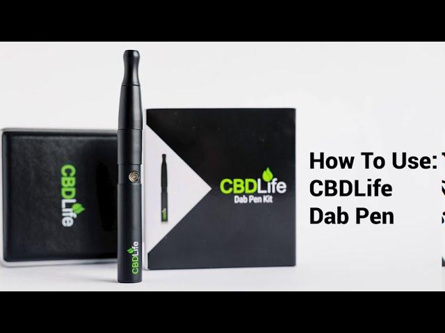 CBDLife Dab Pen Kit - How to Use