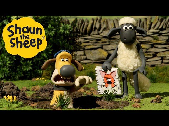 Watch Out For The Crafty Fox!  Shaun the Sheep Season 2 Full Episodes Cartoons for Kids