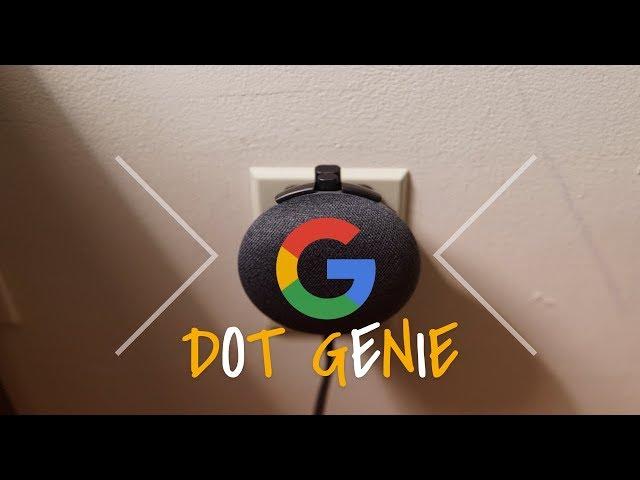 Google Home Mini Mount Genie - Cut The Cord & Save Space