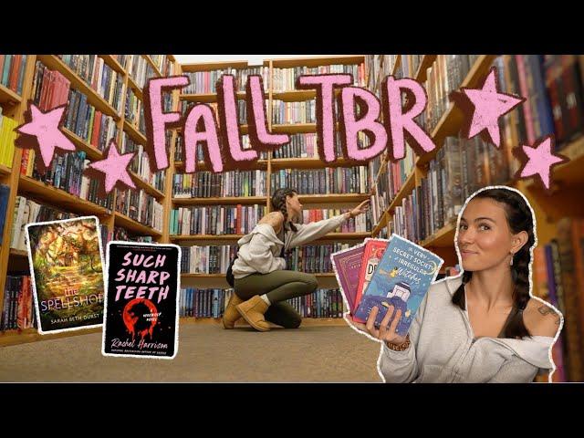 Creating the perfect FALL TBR at the bookstore books I want to read this fall