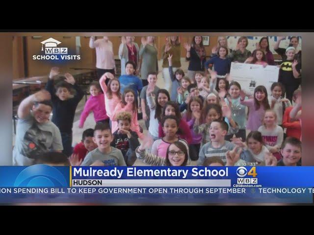 WBZ Weather Team School Visit: Mulready Elementary in Hudson