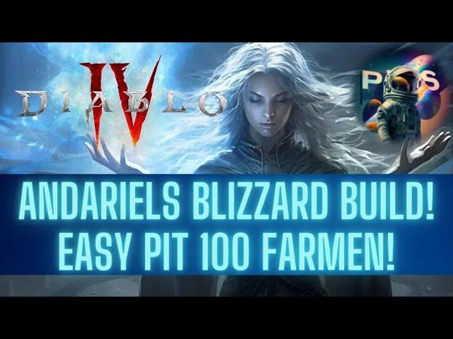 Diablo 4 | Blizzard SPEEDFARM Pit 100+! Andariels & Tyraels Build!