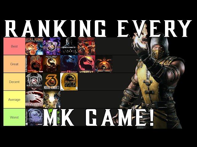 Ranking Every Mortal Kombat Game!