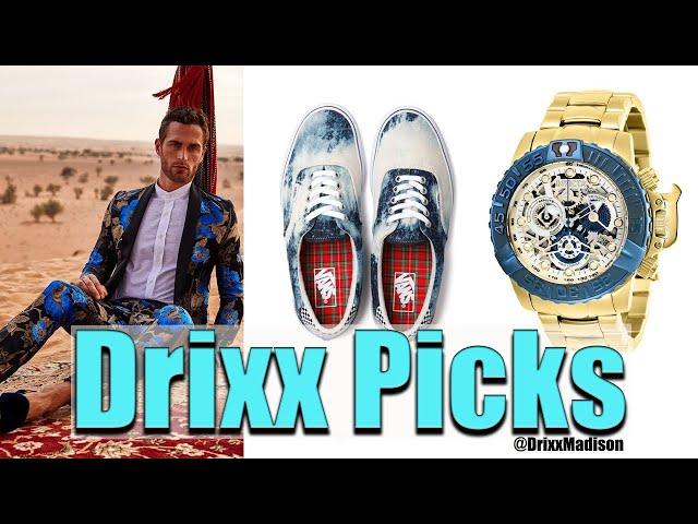 Mens Fashion in 2 mins. Ep: 67 of Drixx Picks  
