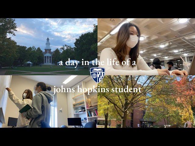 a day in the life of a johns hopkins student | 존스홉킨스 대학생의 하루 vlog :)