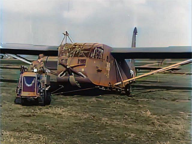 From D-day to Arnhem, Spectacular use of Gliders during Operation Market Garden  in 1944 in color!