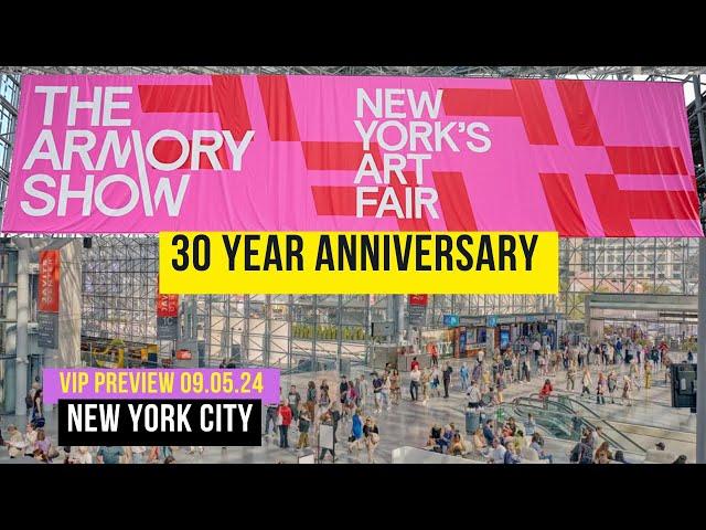 THE ARMORY SHOW 2024 VIP PREVIEW!! NEW YORK CITY ART FAIR!