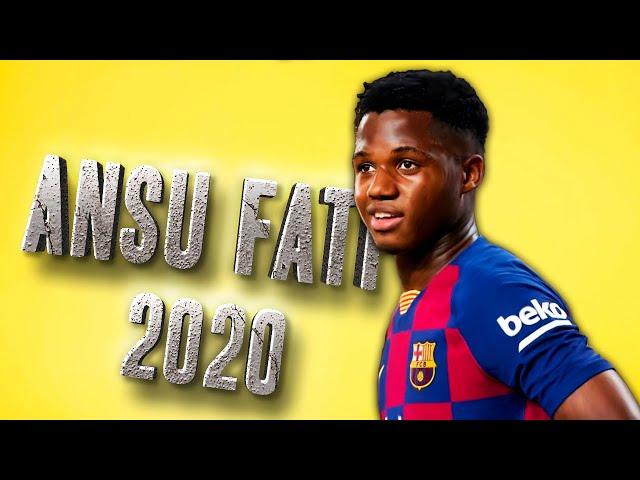 Ansu Fati - The Future of Barcelona • 2020 ᴴᴰ