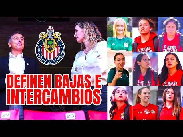 INTERCAMBIOS EN CHIVAS FEMENIL. HOY REGRESARON A LA ACTIVIDAD