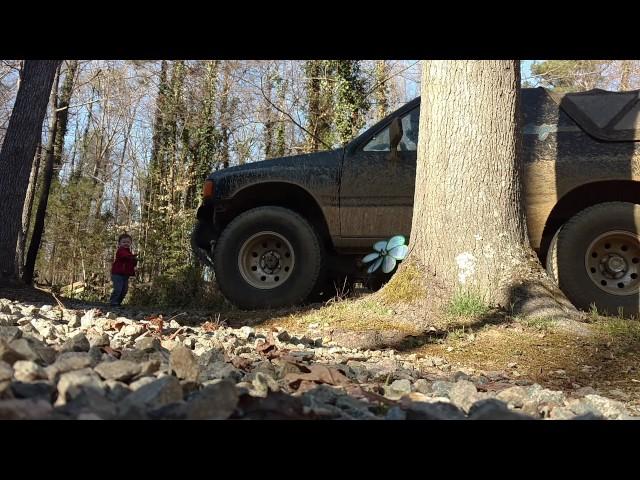 Traxxas Revo tree flips