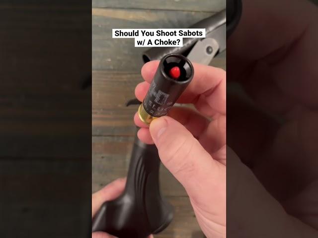 Sabots VS Choked Shotgun [Part 1]