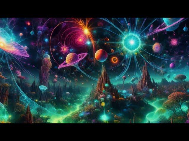 [4K UHD] Trippy Visuals  | A Shroom Trip to Wonderland