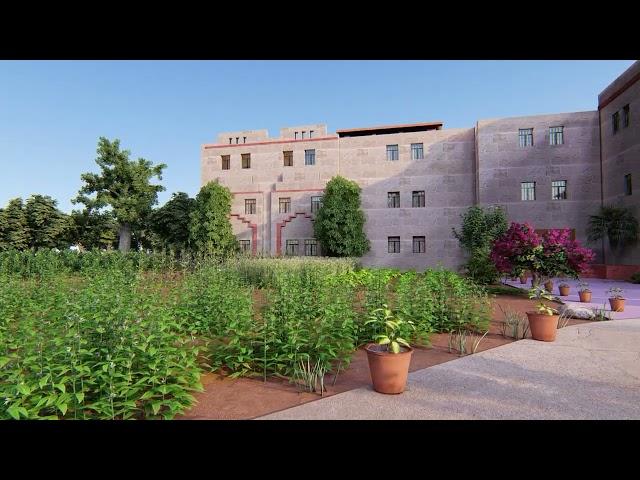 Sangam University CGI Walkthrough | By Abhinandan Trivedi