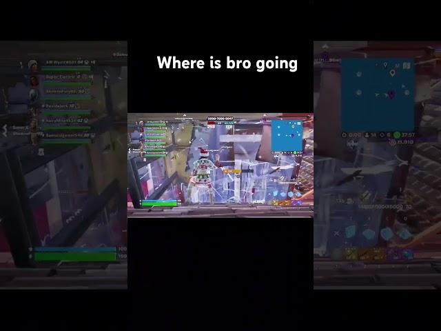 Where is bro going #fortnite #funny #gaming #fortnitememes #memes