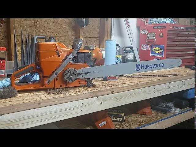 Chain install on 395xp