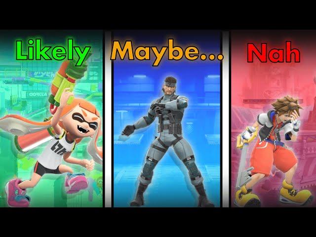 Which characters will be in the next Smash game?