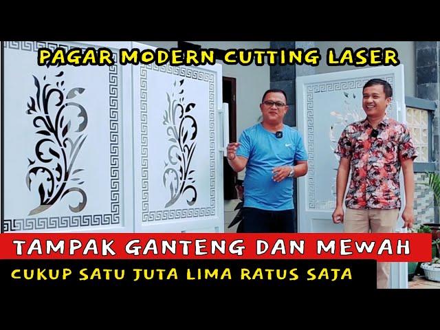 HARGA PAGAR MINIMALIS LASER CUTTING TERBARU 2023