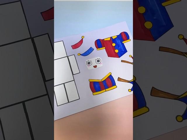 Amazing Digital Circus+Minecraft Stickerbook 어메이징 디지털 서커스 + 마인크래프트 스티커 #paperdiy #diy #stickerbook