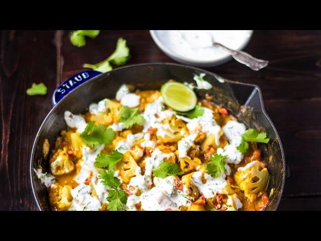 VEGAN CAULIFLOWER CURRY!!!