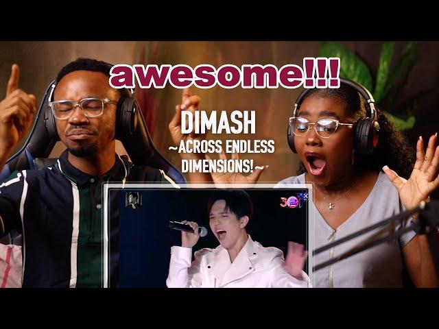 FIRST TIME REACTION TO DIMASH - ACROSS ENDLESS DIMENSIONS! WOW 