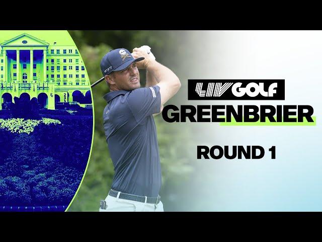 LIV GOLF GREENBRIER | ROUND 1 | AUG 16, 2024