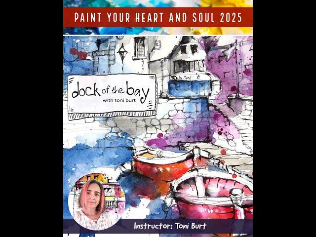 Paint Your Heart and Soul 2025 artist instructor Toni Burt