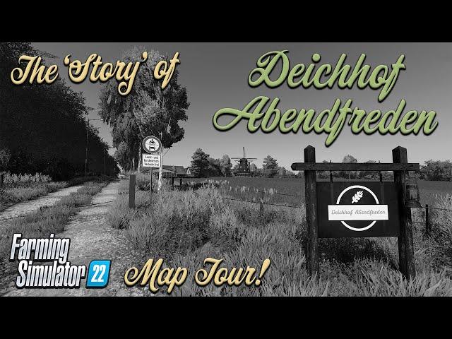 ‘NEW’ MOD MAP “Deichhof Abendfreden” TOUR! ON Farming Simulator 22 (Review) PS5.