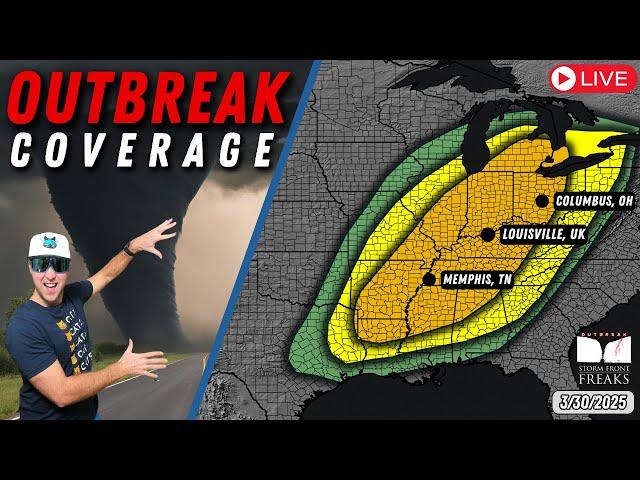 The Outbreak that happened on Sunday March 30th with Storm Chasers