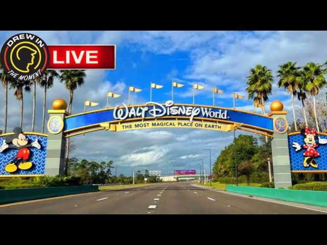 Live: Walt Disney World 08-25-2024 | THEME PARKS ORLANDO Livestream #LIVE