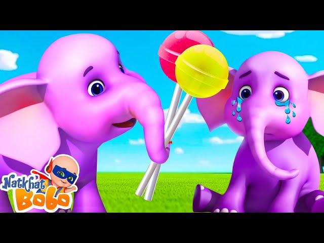 Hathi Raja kaha Chale | Ek Mota Hathi | Hindi Nursery Rhymes & Kids Songs Balgeet Poem