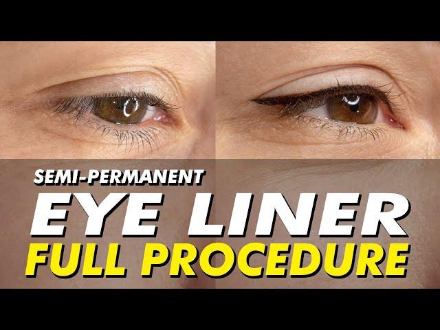 Get permanent eyeliner | Tattoo makeup before & after | Eye Design New York